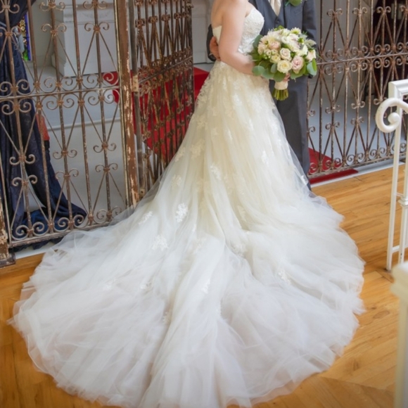 Sophia Tolli Maeve Dress & Overskirt - Picture 1 of 4